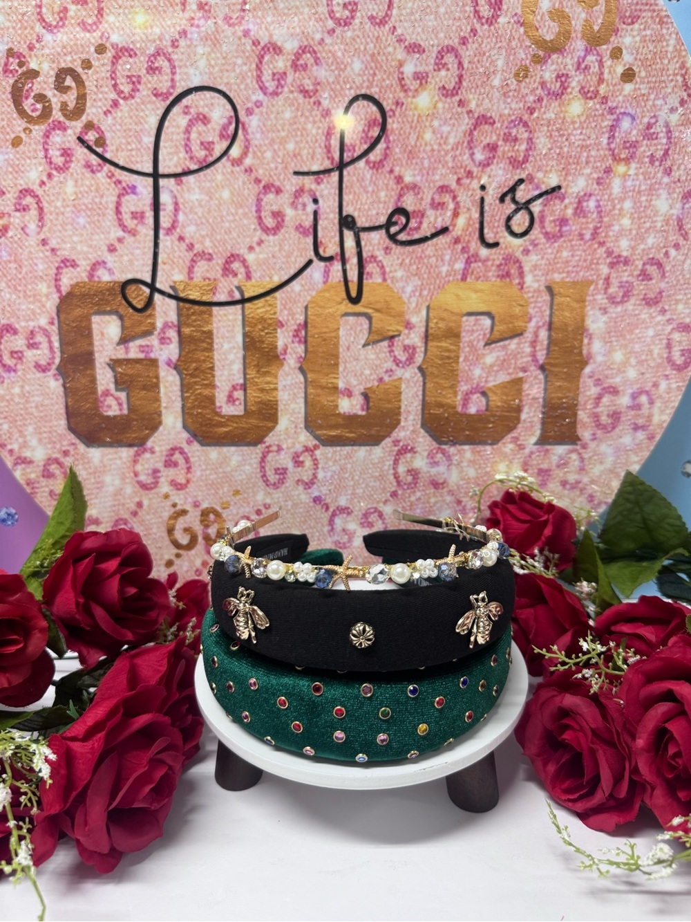 🐝GORGEOUS HANDMADE HEADBAND YOU CHOOSE